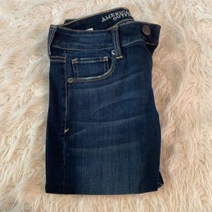 super stretch AE skinny jean